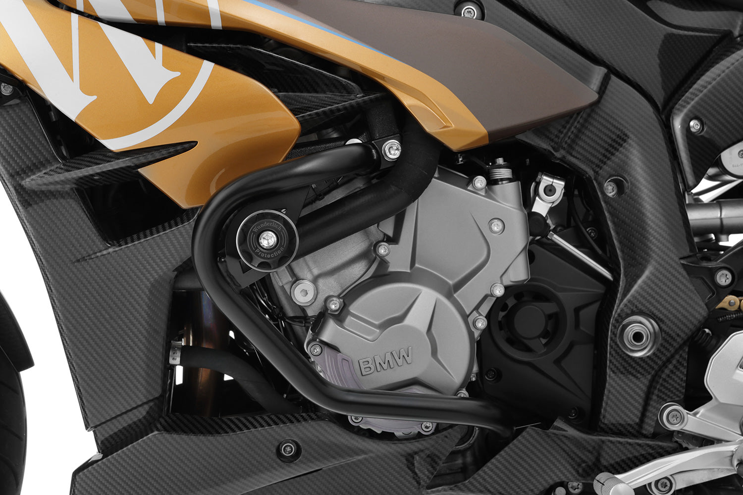 Wunderlich Tank Crash Bar Adventure Style | Silver | BMW R 1200 GS - Pyramid Motorcycle Accessories