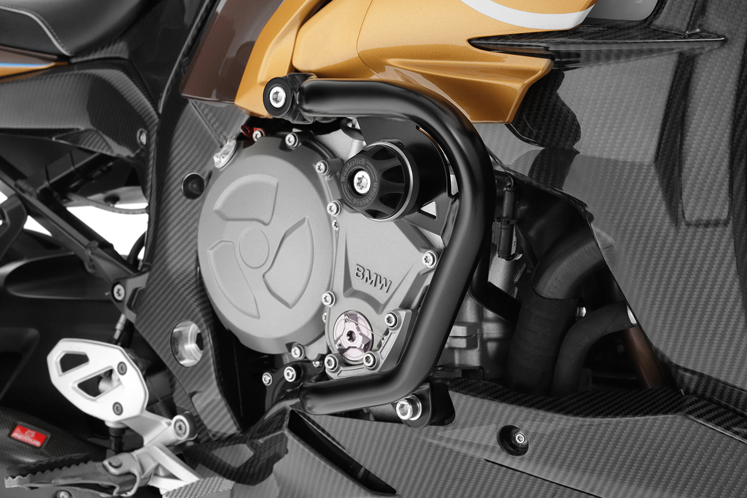 Wunderlich Tank Crash Bar Adventure Style | Silver | BMW R 1200 GS - Pyramid Motorcycle Accessories