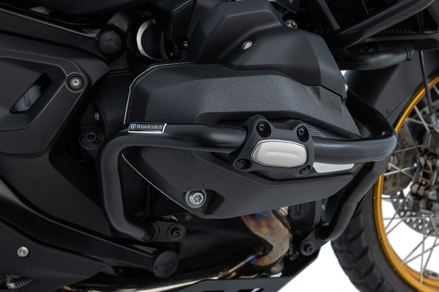 Wunderlich Engine Protection Ultimate | R 1300 GS | Silver - Pyramid Motorcycle Accessories