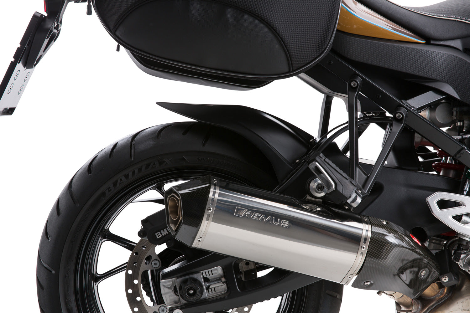 Wunderlich Rear Hugger | Black | BMW S 1000 XR - Pyramid Motorcycle Accessories