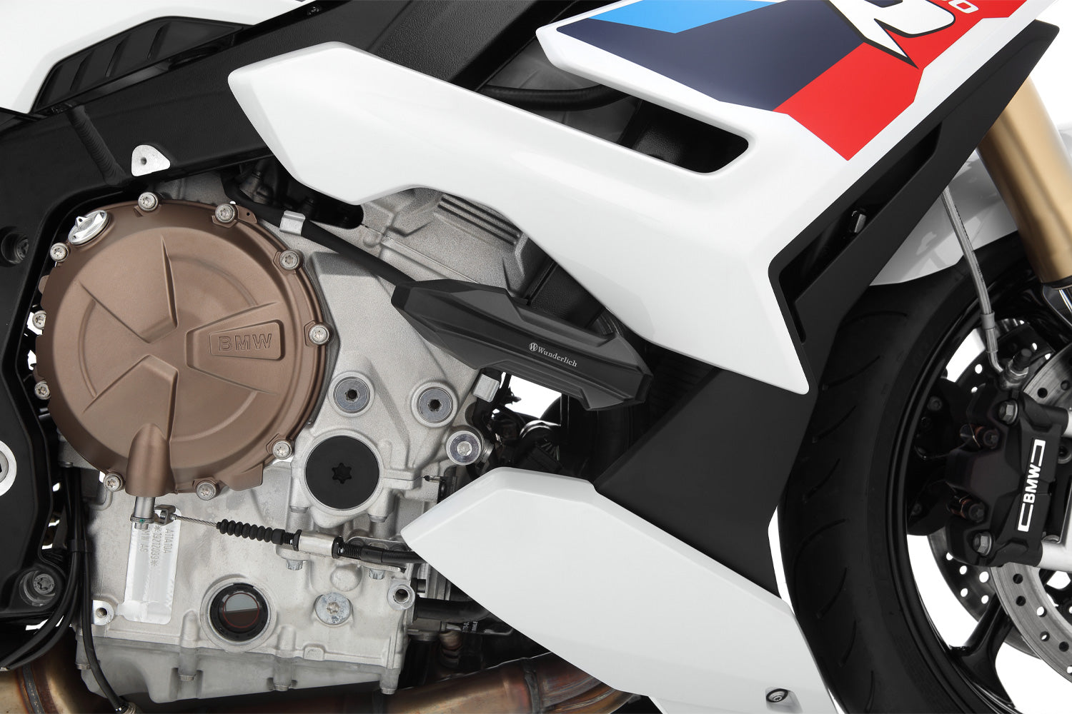 Wunderlich Racing Protection Pads Set | Black | BMW S 1000 RR - Pyramid Motorcycle Accessories