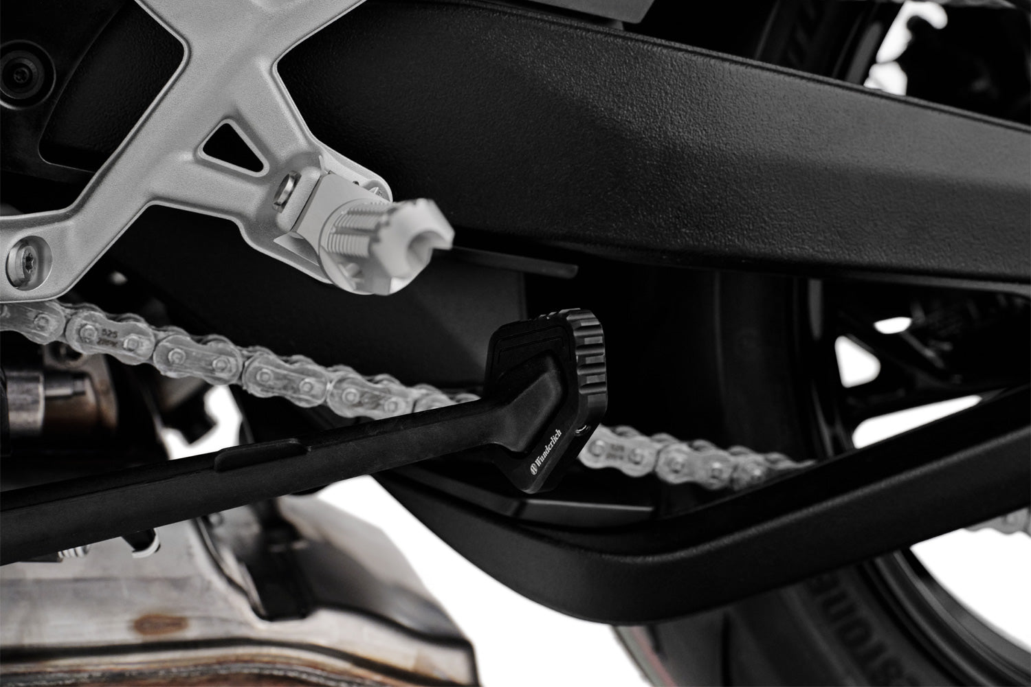 Wunderlich Side Stand Enlarger | Black | BMW R 1300 RT - Pyramid Motorcycle Accessories