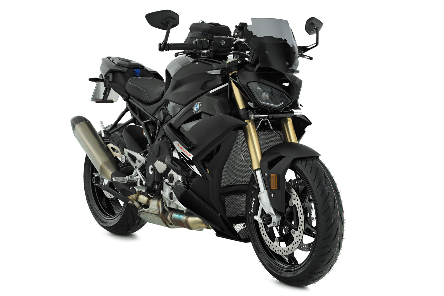 Wunderlich Oil Cooler Protection Grill | Black | BMW K 1600 Grand Americaย -ย ย Pyramid Motorcycle Accessories