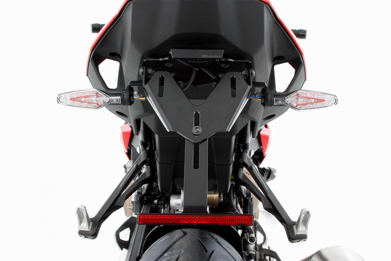 Wunderlich Turn Signal Adaptor Set | Black | BMW R nineT - Pyramid Motorcycle Accessories