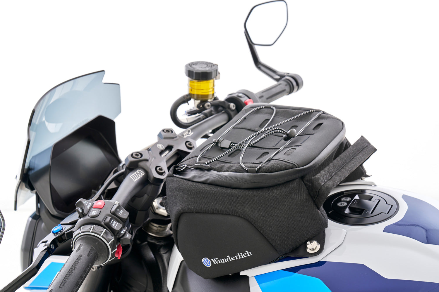 Wunderlich "Extenda Fender" Fender Extension | F 900 R | Black - Pyramid Motorcycle Accessories