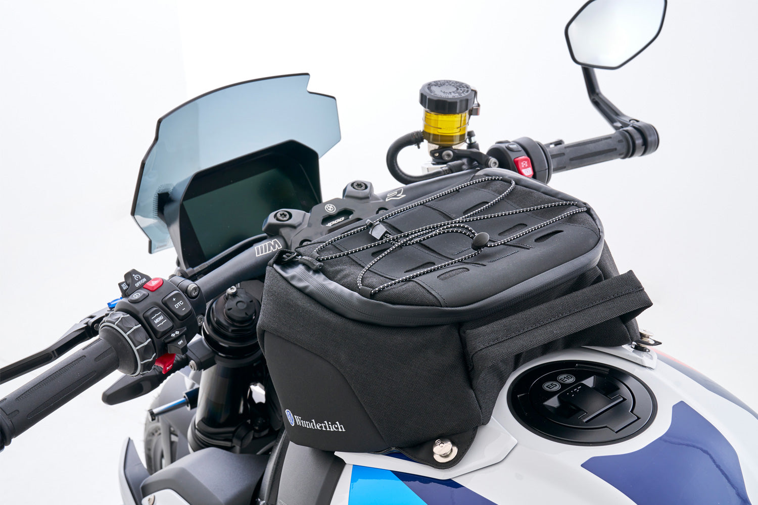 Wunderlich "Extenda Fender" Fender Extension | F 900 R | Black - Pyramid Motorcycle Accessories