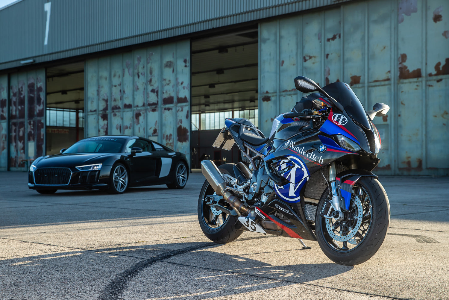Wunderlich "Extenda Fender" Fender Extension | F 900 R | Black - Pyramid Motorcycle Accessories
