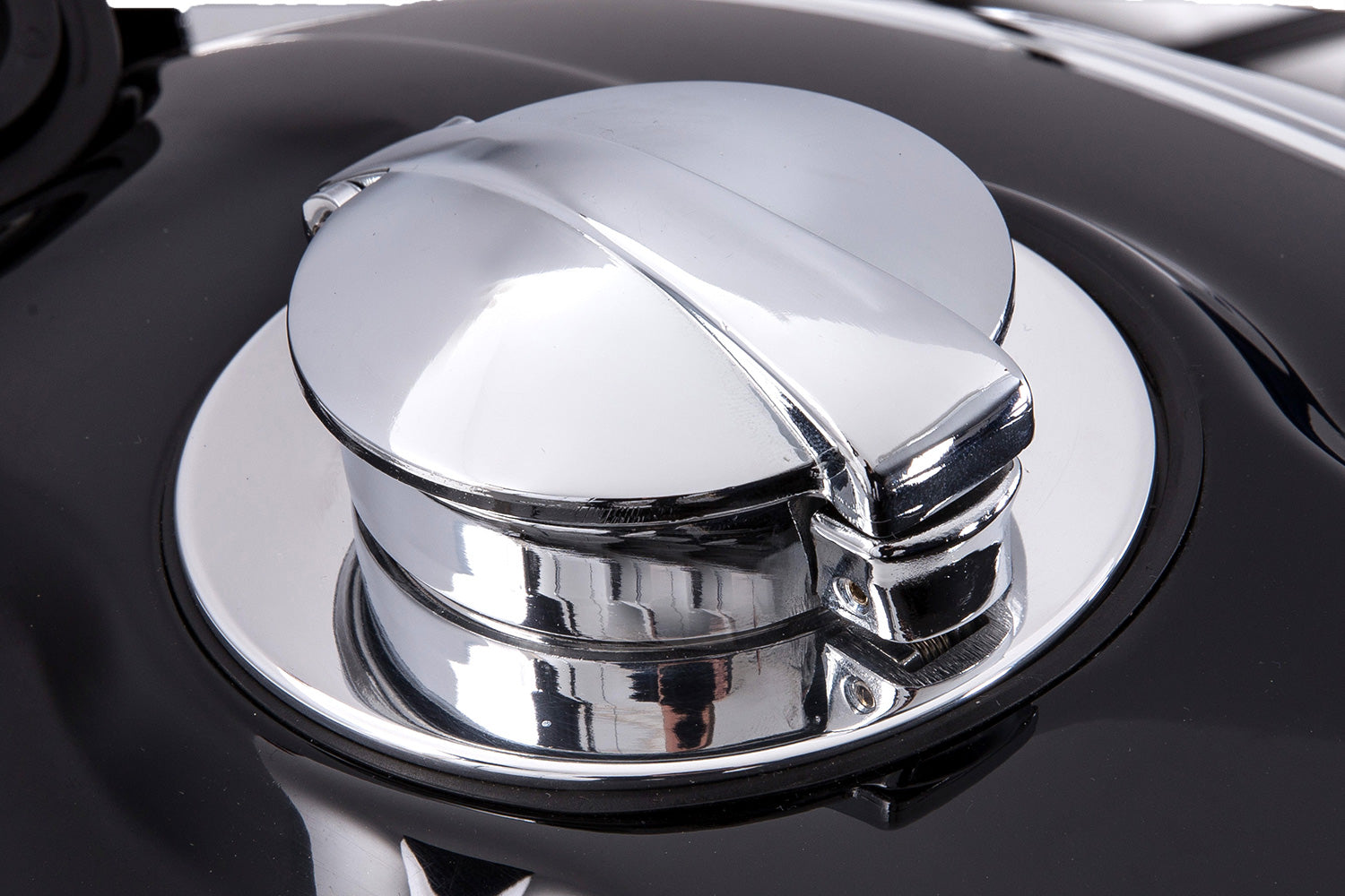 Wunderlich Tank Adapter Filler Cap Monza & Aston | Silver | BMW R nineT - Pyramid Motorcycle Accessories