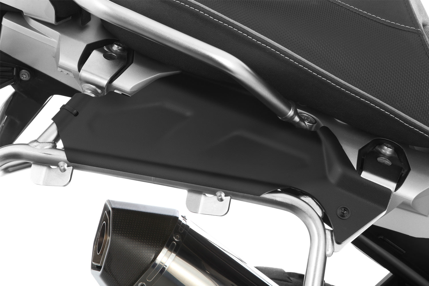 Wunderlich Case Carrier Spray Protection Set | Black - Pyramid Motorcycle Accessories