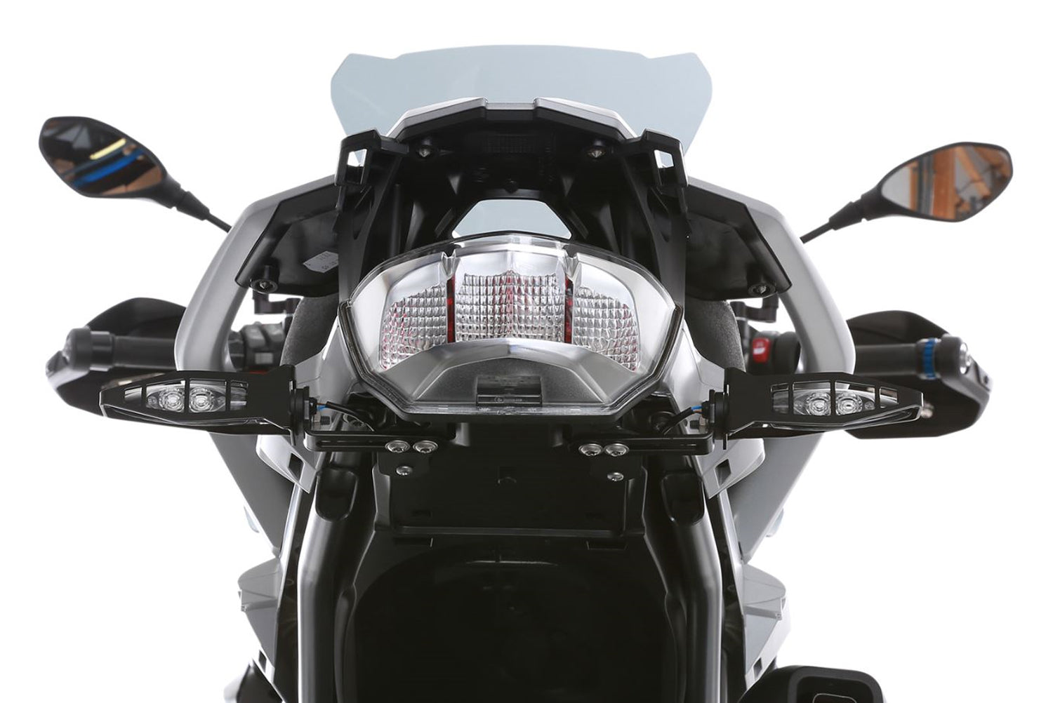 Wunderlich Signal Bracket Set For Tail Conversion | Black - Pyramid Motorcycle Accessories