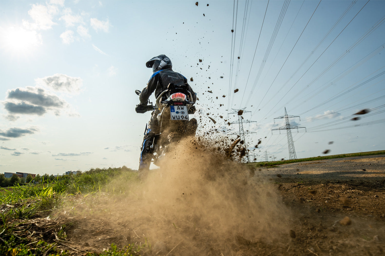 Wunderlich Signal Bracket Set For Tail Conversion | Black - Pyramid Motorcycle Accessories