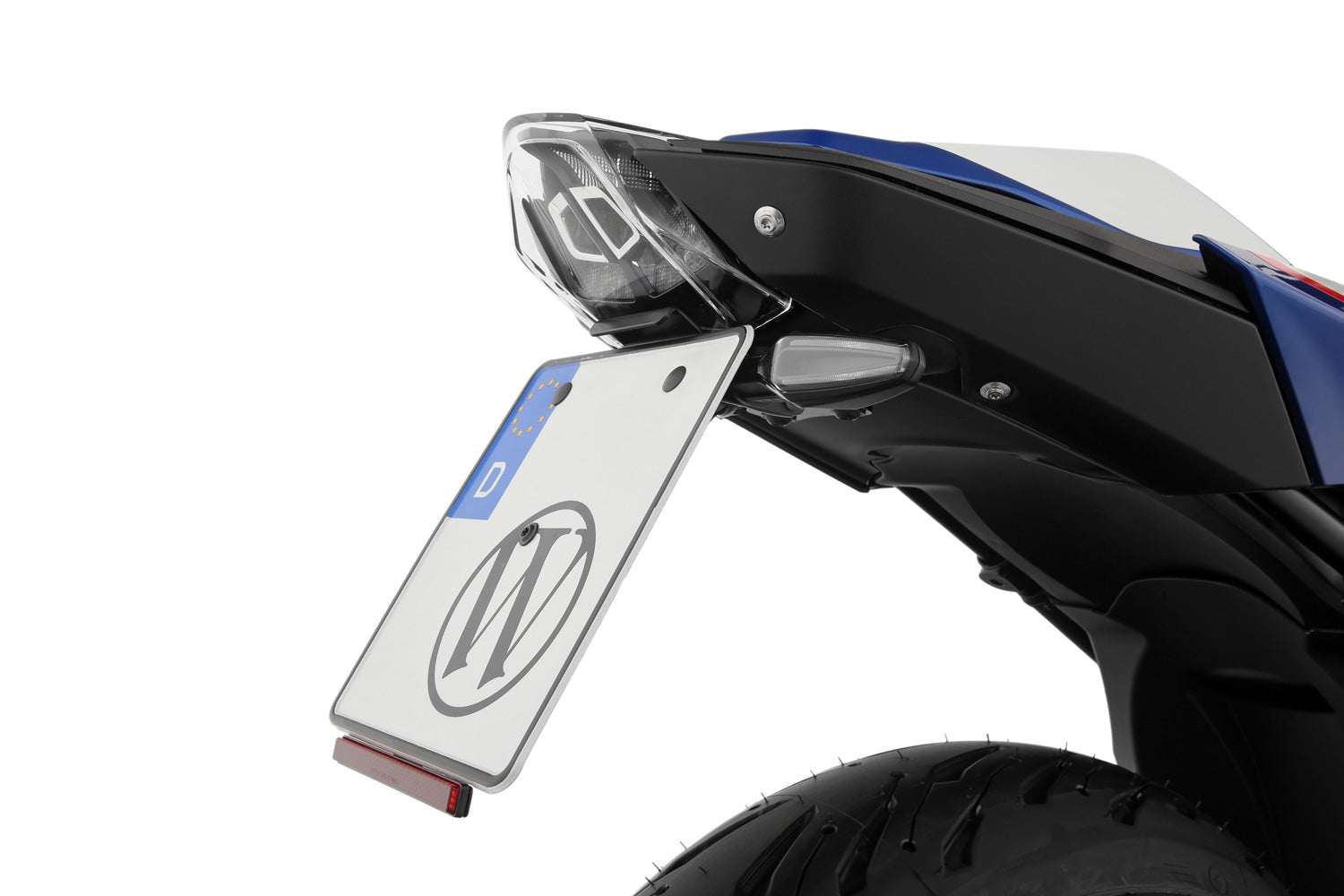Wunderlich Trackday Licence Plate Holder | Black | BMW M 1000 R - Pyramid Motorcycle Accessories