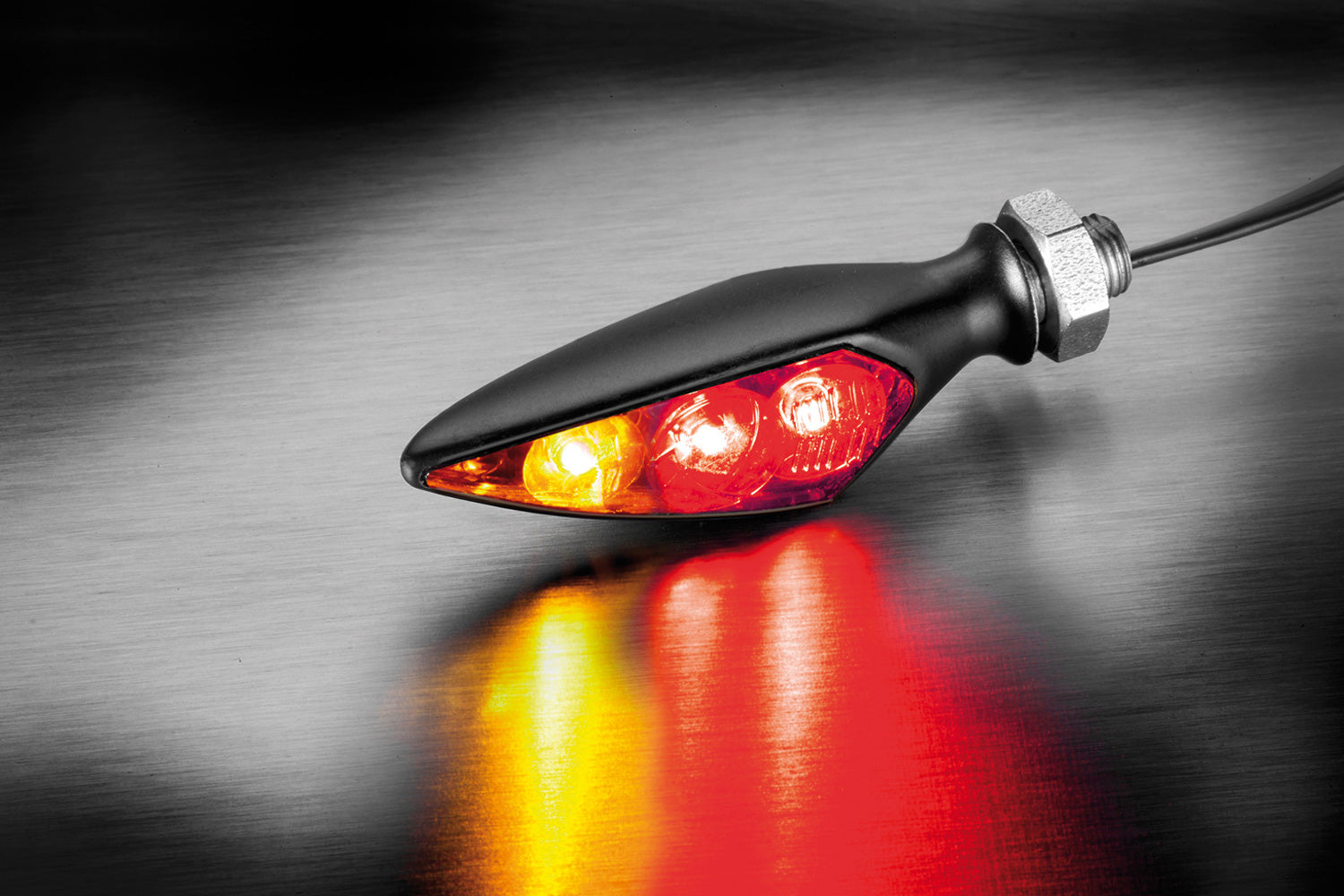 Wunderlich Bracket Incl. Kellermann Rhombus S Df Indicator Set | Black | BMW F 900 XR - Pyramid Motorcycle Accessories