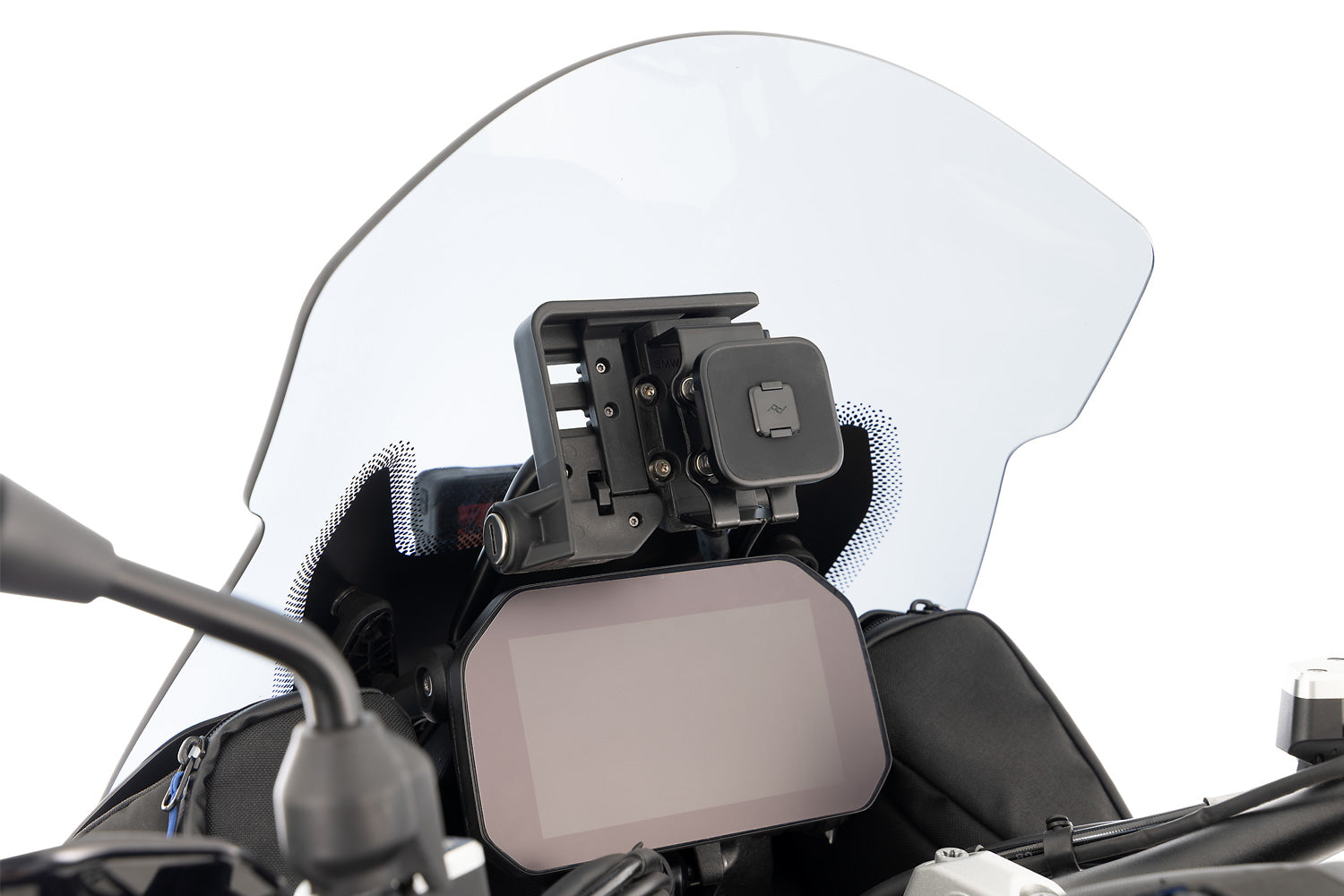 Wunderlich Device Sun Shade BMW Navigator VI | Black - Pyramid Motorcycle Accessories