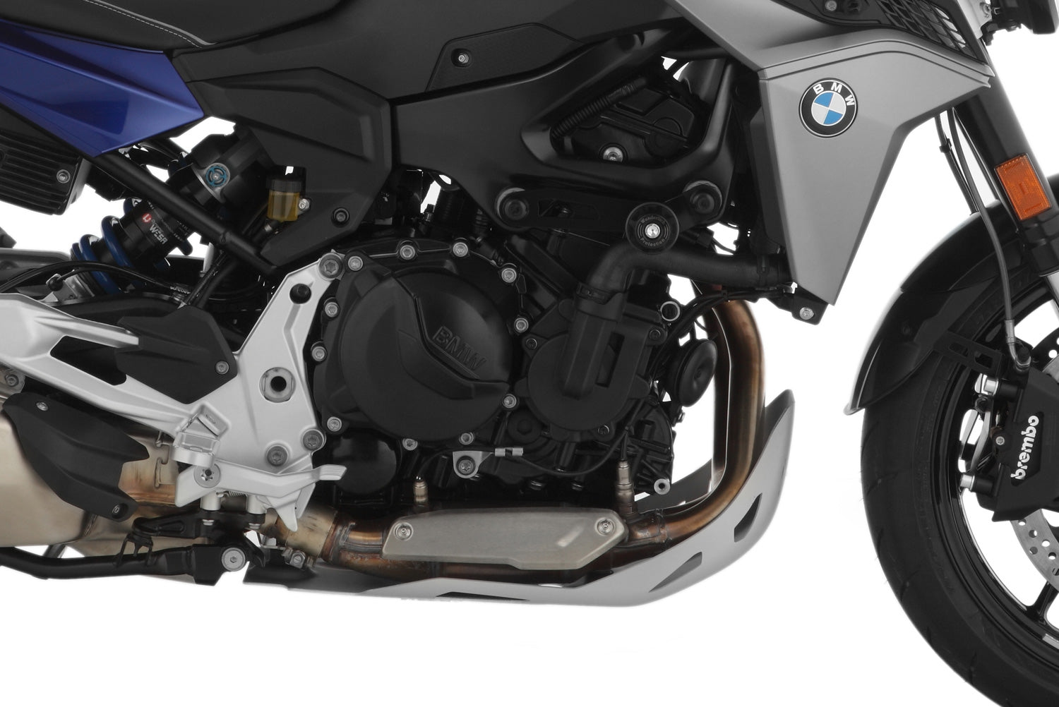 Wunderlich Windshield Reinforcement Orig Or Accessory Left and Right | BlackΒ -Β Β Pyramid Motorcycle Accessories