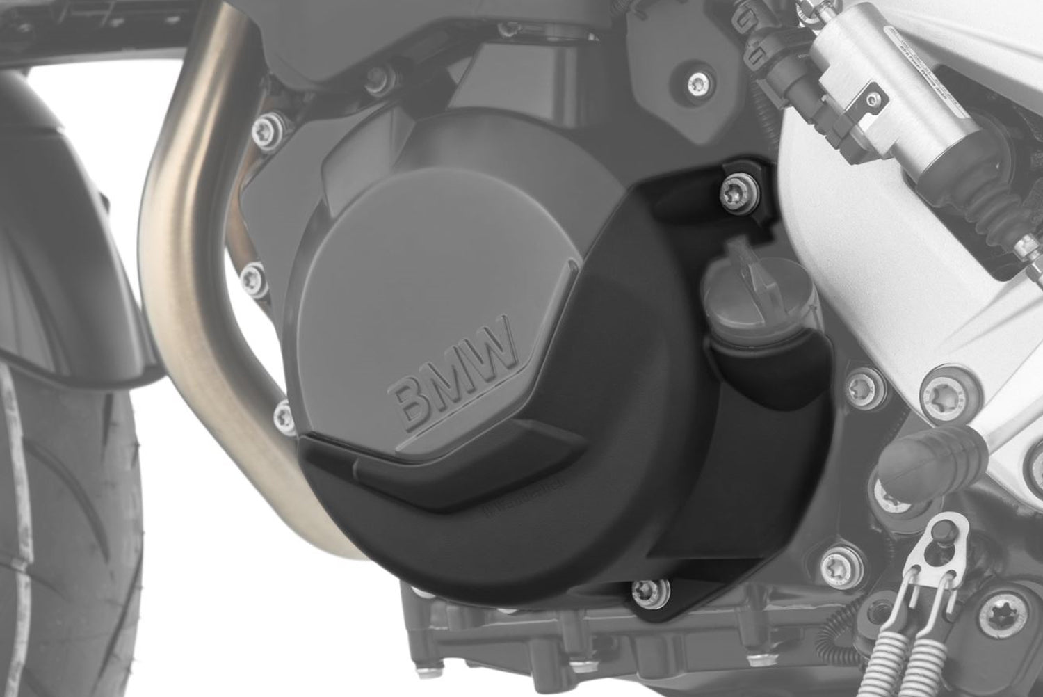 Wunderlich Protective Cover Set For Clutch, Alternator and Water Pump | Black - Pyramid Motorcycle Accessories