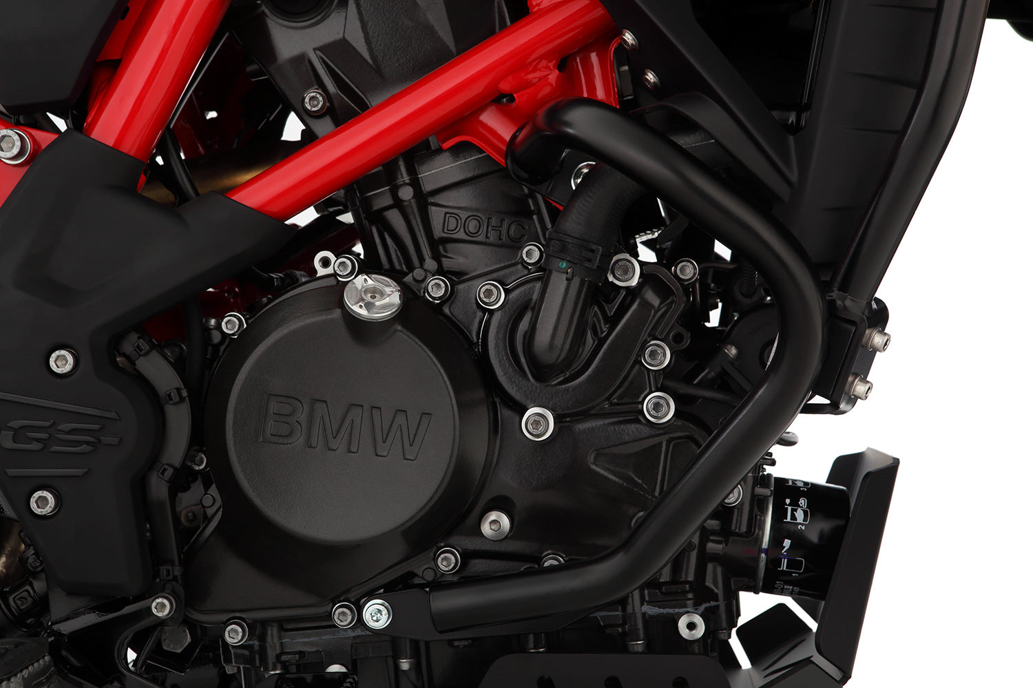 Wunderlich Engine Protection Bar Guard BMW | R 12 | Red - Pyramid Motorcycle Accessories