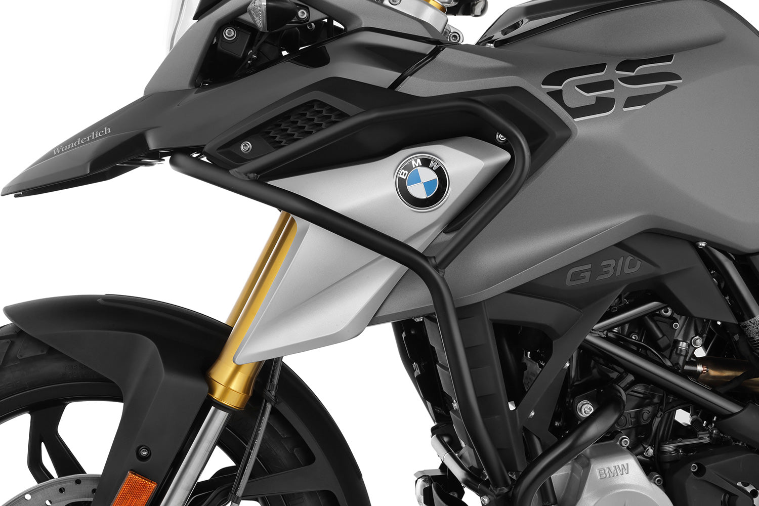 Wunderlich Tank Protection Bar | Silver | BMW R 1250 RT - Pyramid Motorcycle Accessories