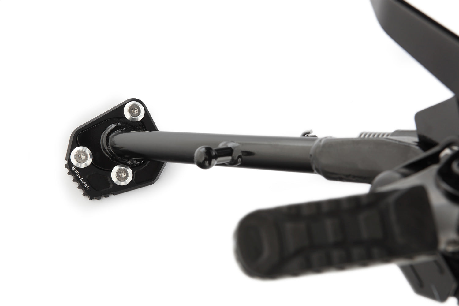 Wunderlich Side Stand Enlarger | Black | BMW R 12 - Pyramid Motorcycle Accessories