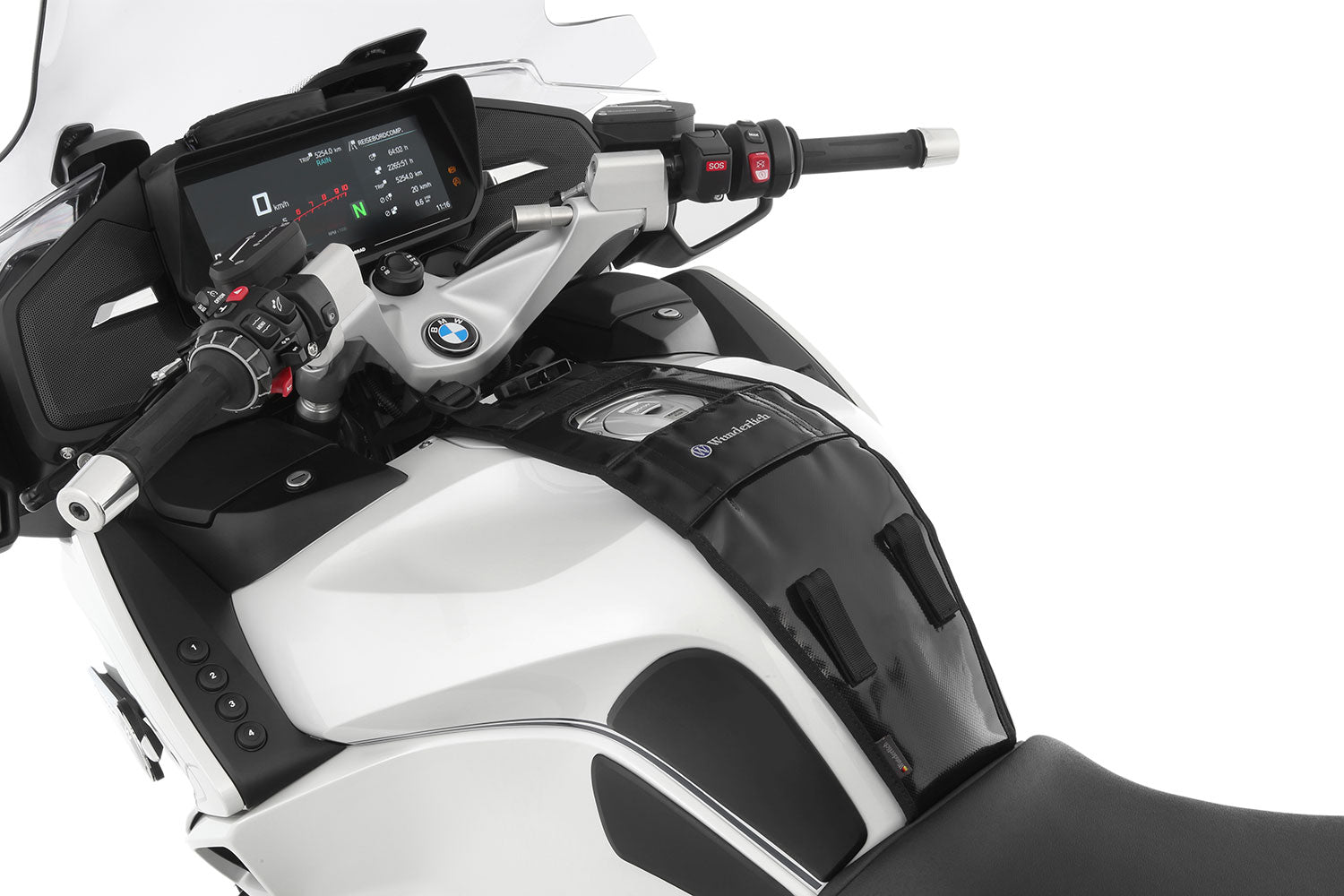 Wunderlich Mounting System For Elephant Tank Bag | Black | BMW R 18 - Pyramid Motorcycle Accessories