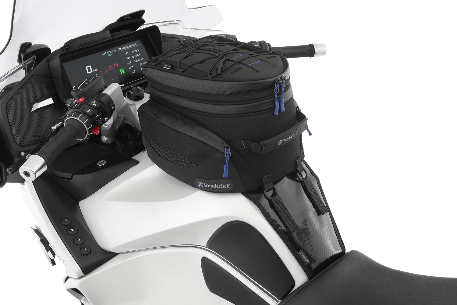 Wunderlich Mounting System For Elephant Tank Bag | Black | BMW R 18 - Pyramid Motorcycle Accessories