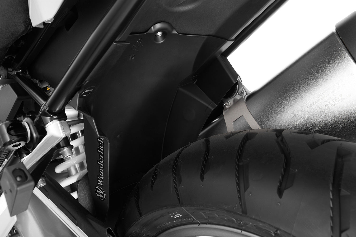Wunderlich Inner Wing | Black - Pyramid Motorcycle Accessories