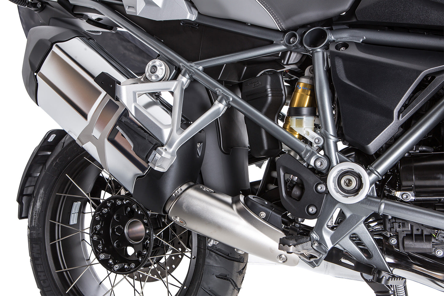 Wunderlich Inner Wing | Black - Pyramid Motorcycle Accessories