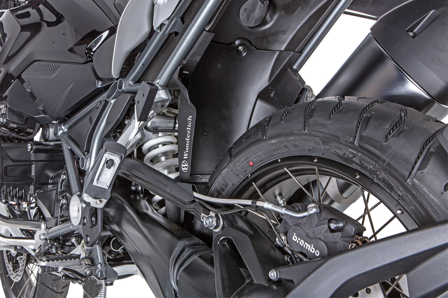 Wunderlich Inner Wing | Black - Pyramid Motorcycle Accessories