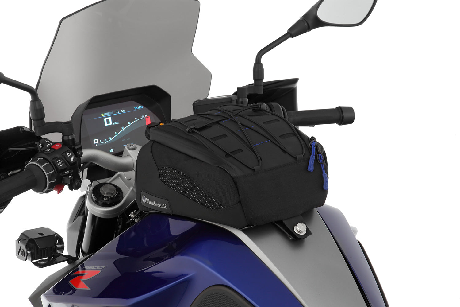 Wunderlich “Elephant Sport Edition” Tank Bag | Black | F 900 R - Pyramid Motorcycle Accessories