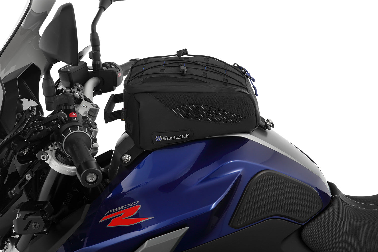 Wunderlich “Elephant Sport Edition” Tank Bag | Black | F 900 R - Pyramid Motorcycle Accessories