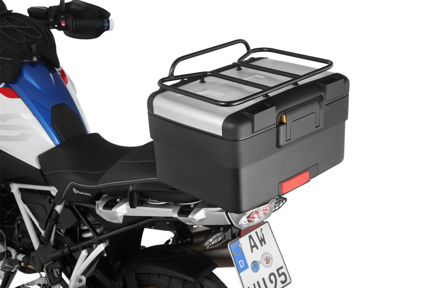 Wunderlich Top Case Railing Premium | Chrome | BMW R 18 - Pyramid Motorcycle Accessories