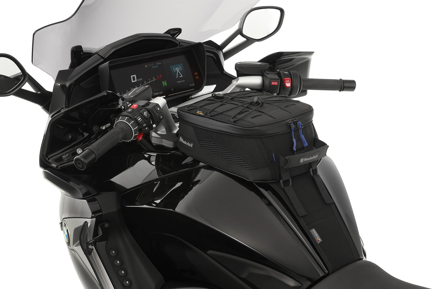 Wunderlich Mounting System For Elephant Tank Bag | Black | BMW R 1200 GS Adventure - Pyramid Motorcycle Accessories