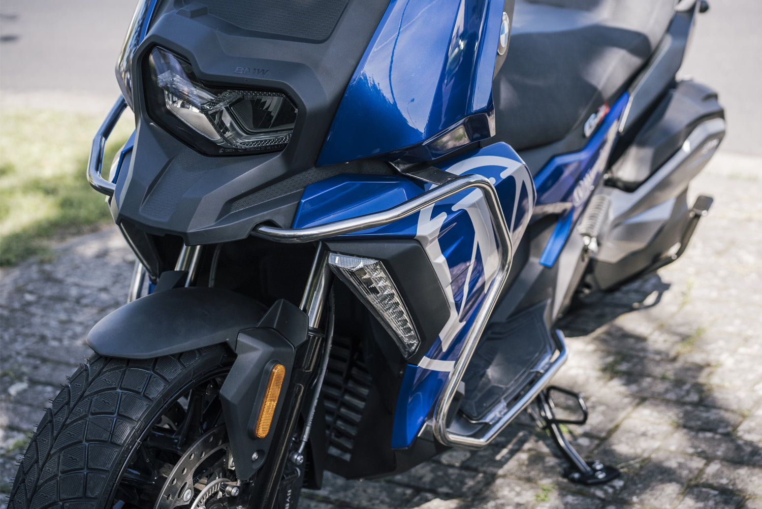 Wunderlich System Protection Bar | Black | BMW C 400 X - Pyramid Motorcycle Accessories