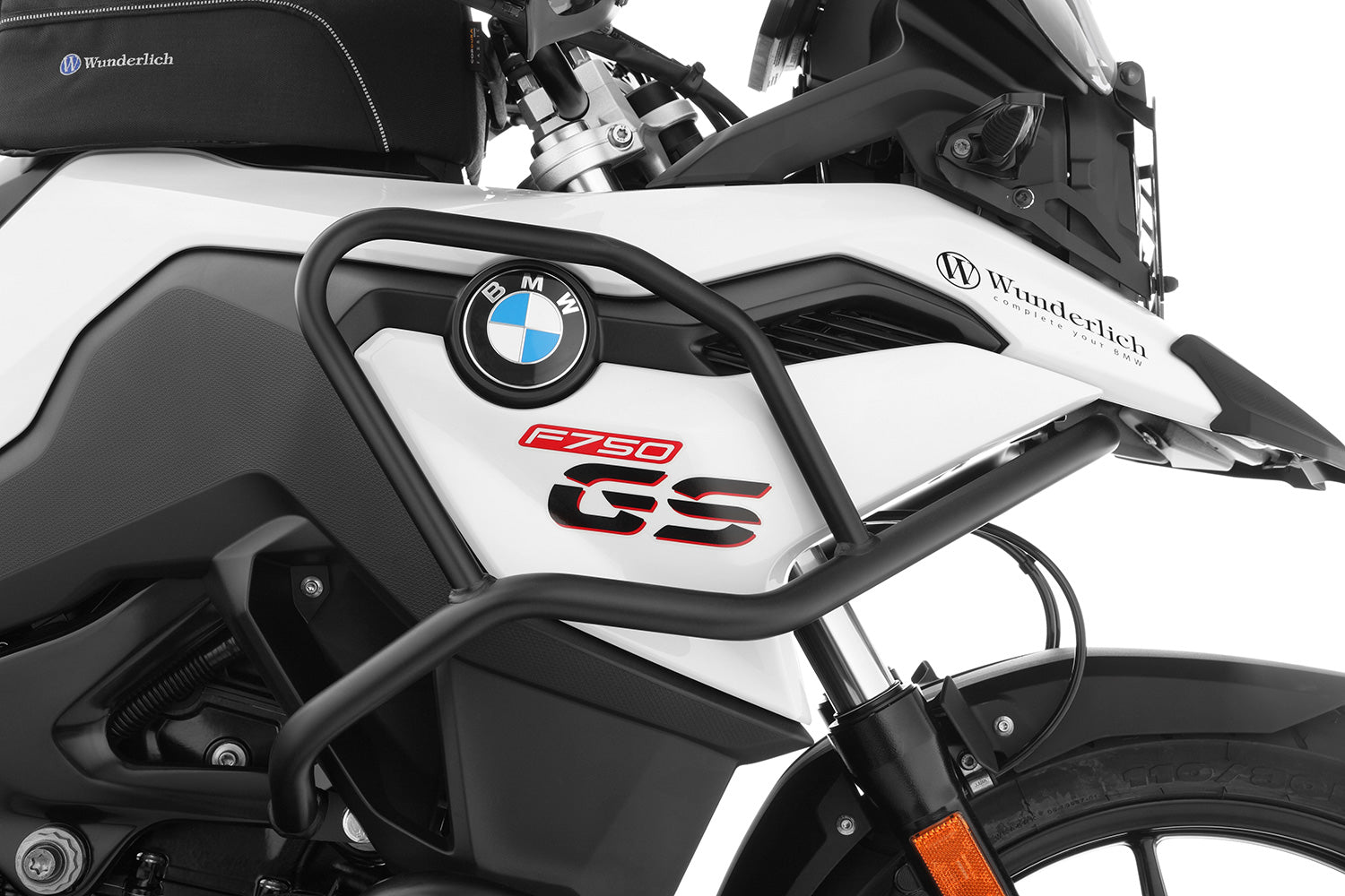 Wunderlich Adventure Tank Protection Bar | F 750 GS | Black - Pyramid Motorcycle Accessories