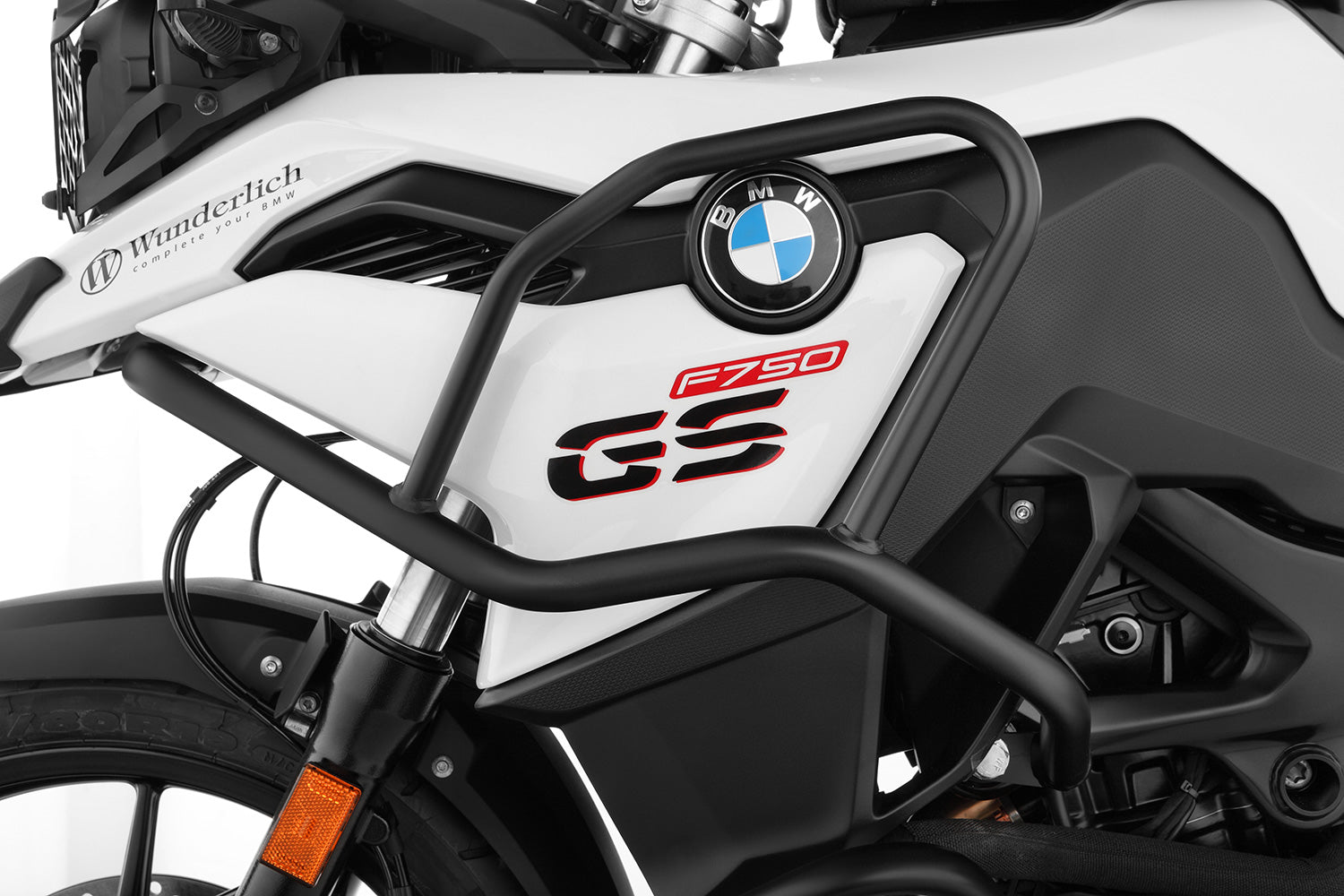 Wunderlich Adventure Tank Protection Bar | F 750 GS | Black - Pyramid Motorcycle Accessories