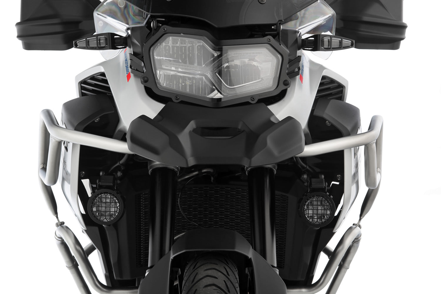 Wunderlich Tank Protection Bar Adventure | Silver | BMW F 850 GS Adventure - Pyramid Motorcycle Accessories