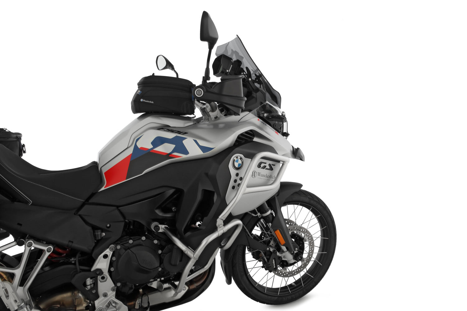 Wunderlich Tank Protection Bar Adventure | Silver | BMW F 850 GS Adventure - Pyramid Motorcycle Accessories
