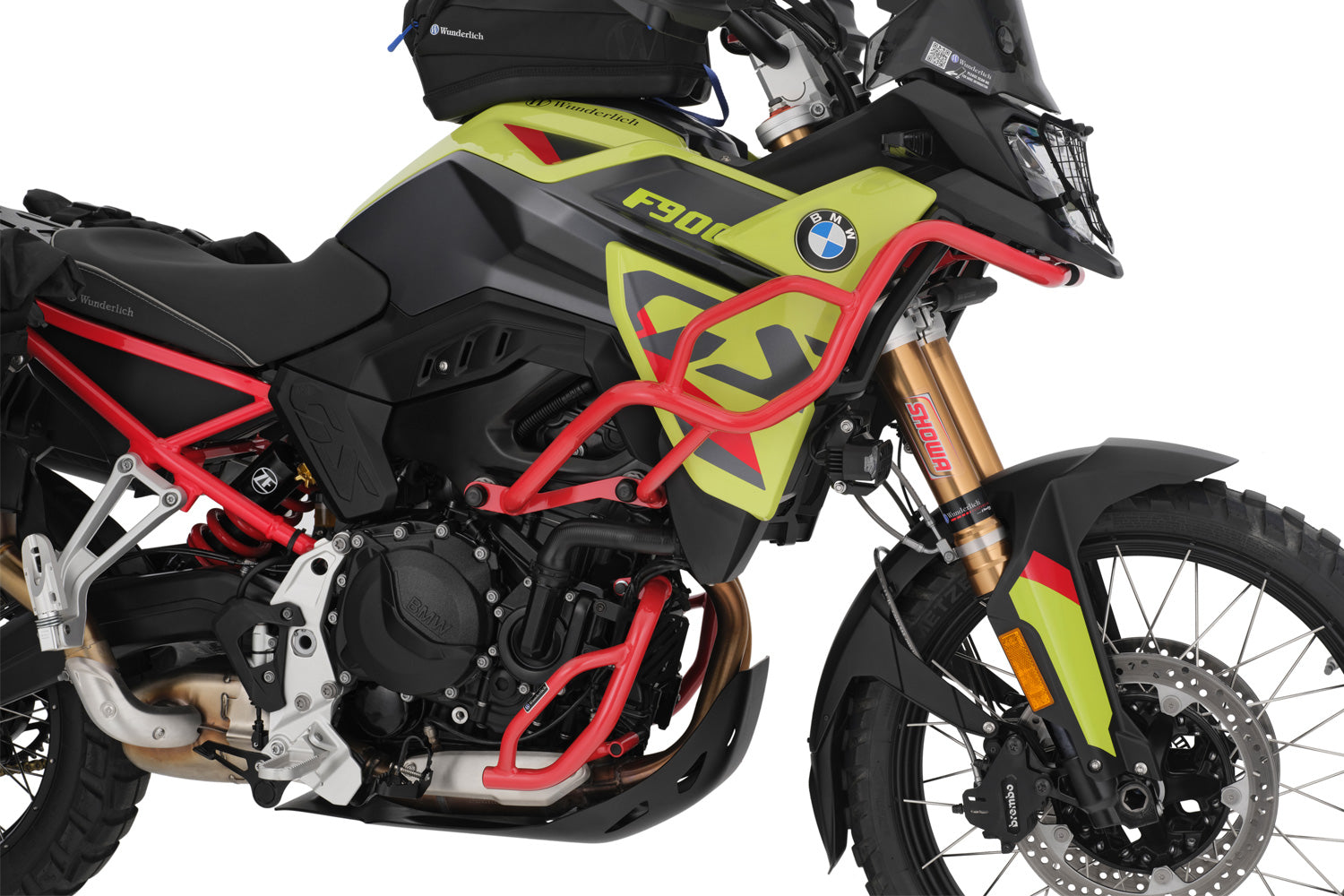 Wunderlich Guard Engine Protection Bar Set | Black | BMW R 1300 R - Pyramid Motorcycle Accessories
