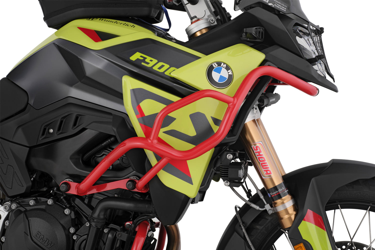 Wunderlich Ultimate Tank Protection Bar | Red | BMW F 900 GS - Pyramid Motorcycle Accessories