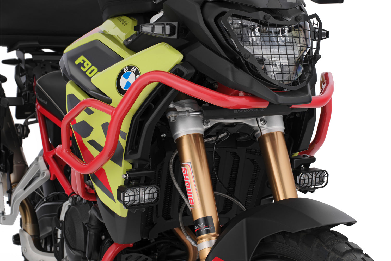 Wunderlich Ultimate Tank Protection Bar | Red | BMW F 900 GS - Pyramid Motorcycle Accessories