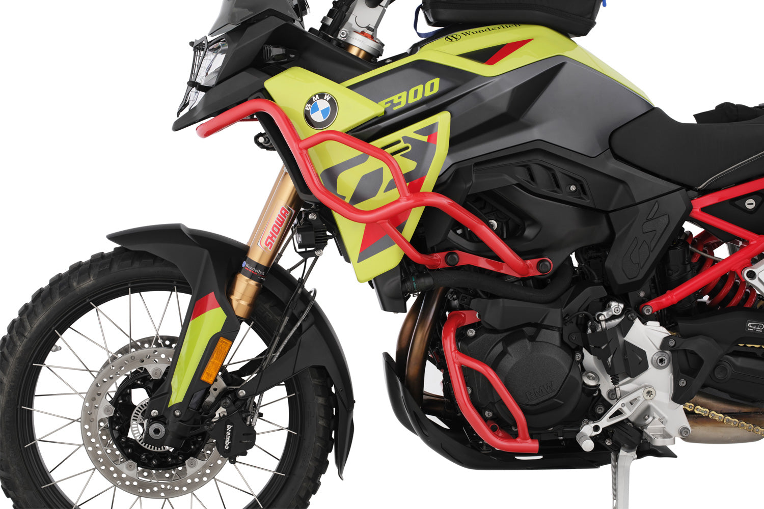 Wunderlich Ultimate Tank Protection Bar | Red | BMW F 900 GS - Pyramid Motorcycle Accessories