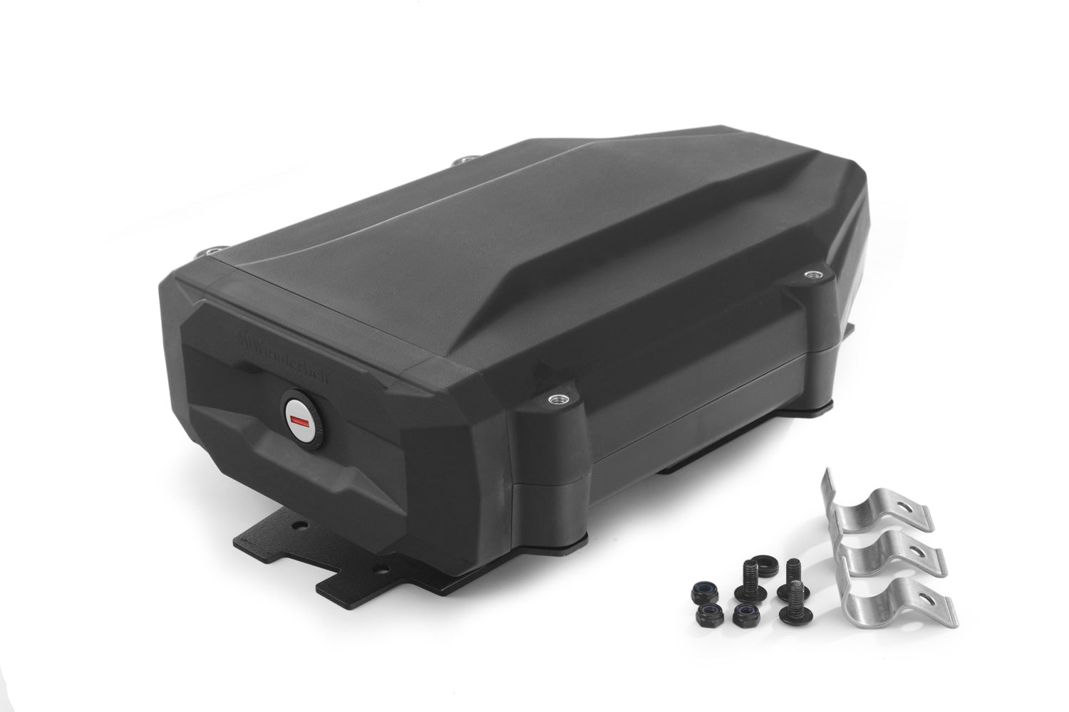 Wunderlich Tool Box Lock for Models without Case Carrier incl Two Keys | Black | BMW R 1250 GS Adventure - Pyramid Motorcycle Accessories