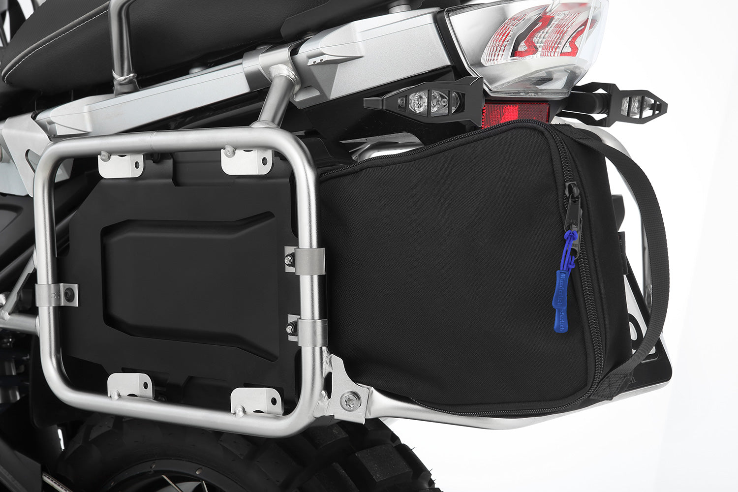 Wunderlich Interior Bag Tool Box with Breakdown Kit | Black | BMW R 1250 GS - Pyramid Motorcycle Accessories