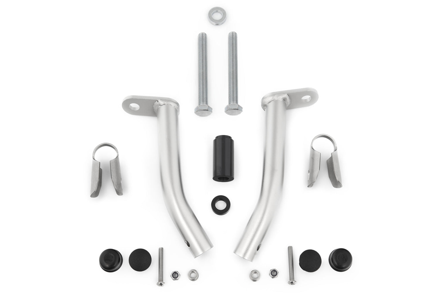 Wunderlich Reinforcement For Engine Protection Bar Set | Silver | BMW R 1200 GS - Pyramid Motorcycle Accessories