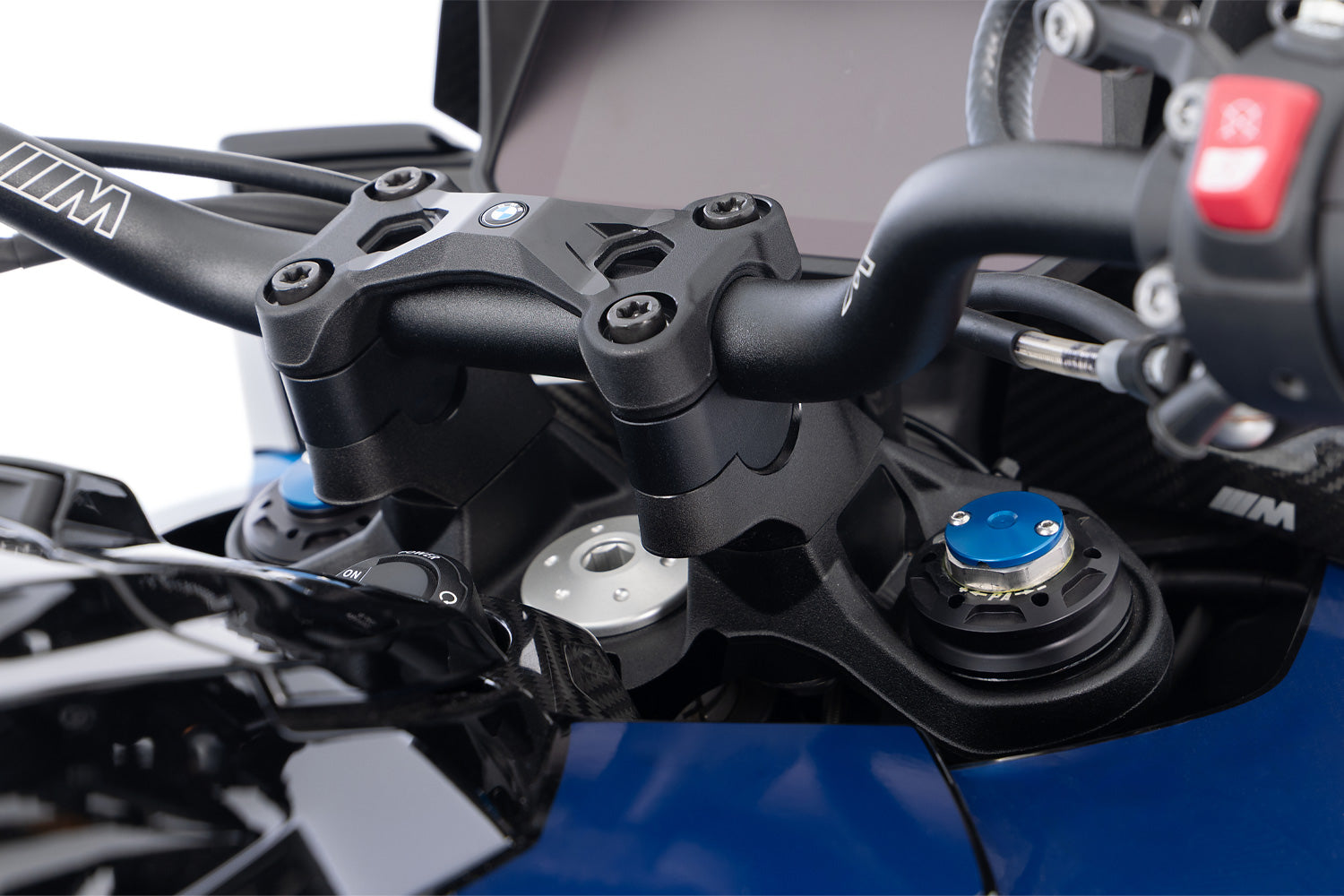 Wunderlich Handlebar Riser Ergo 20mm | Silver | BMW S 1000 XRΒ -Β Β Pyramid Motorcycle Accessories
