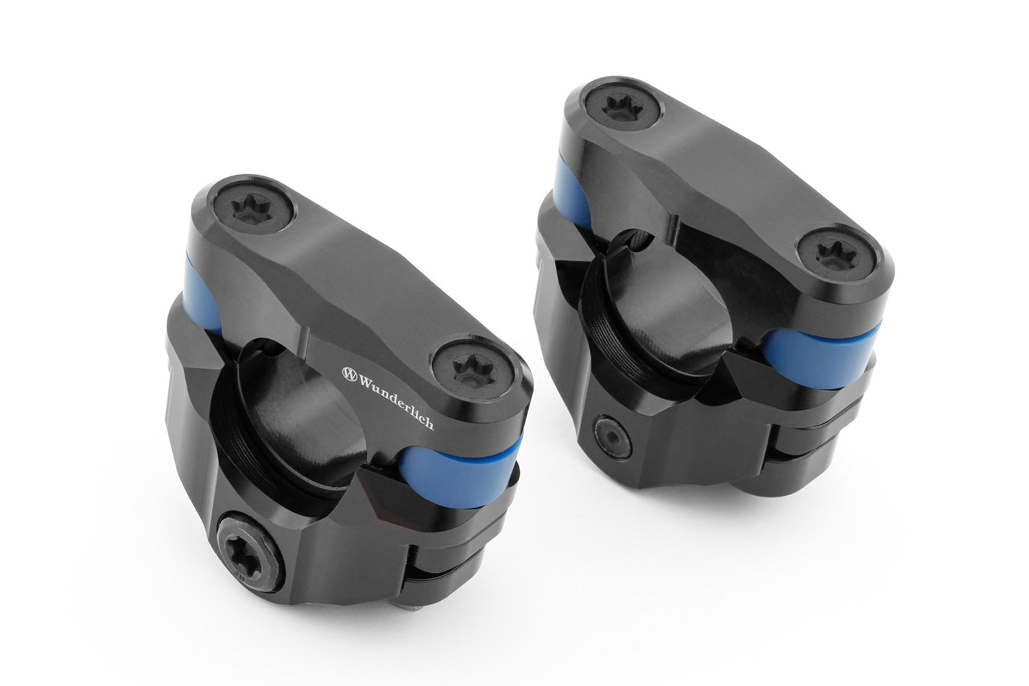 Wunderlich Ergo Proflex Handlebar Riser 27mm | Black - Pyramid Motorcycle Accessories