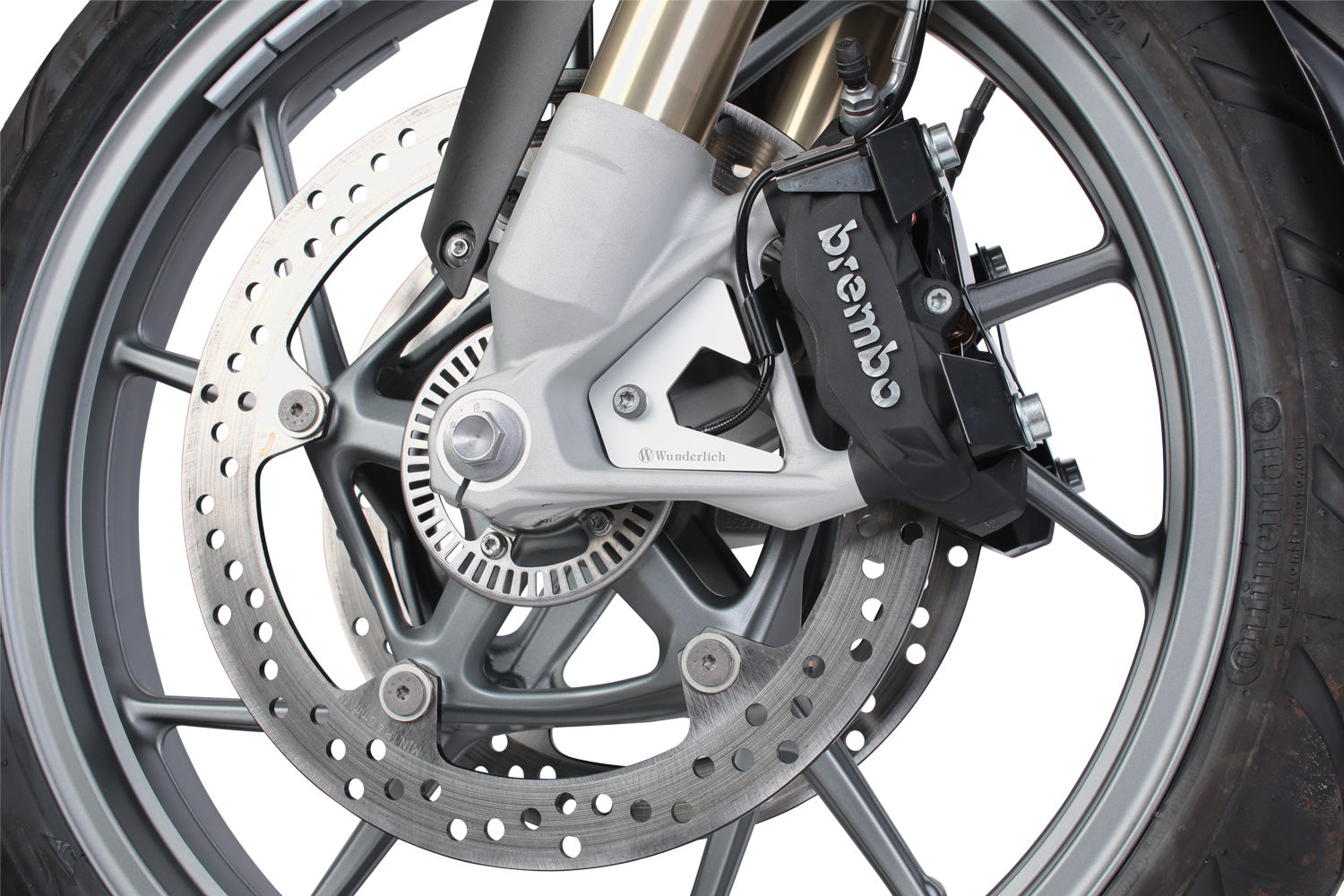 Wunderlich ABS Sensor Protection | Silver - Pyramid Motorcycle Accessories