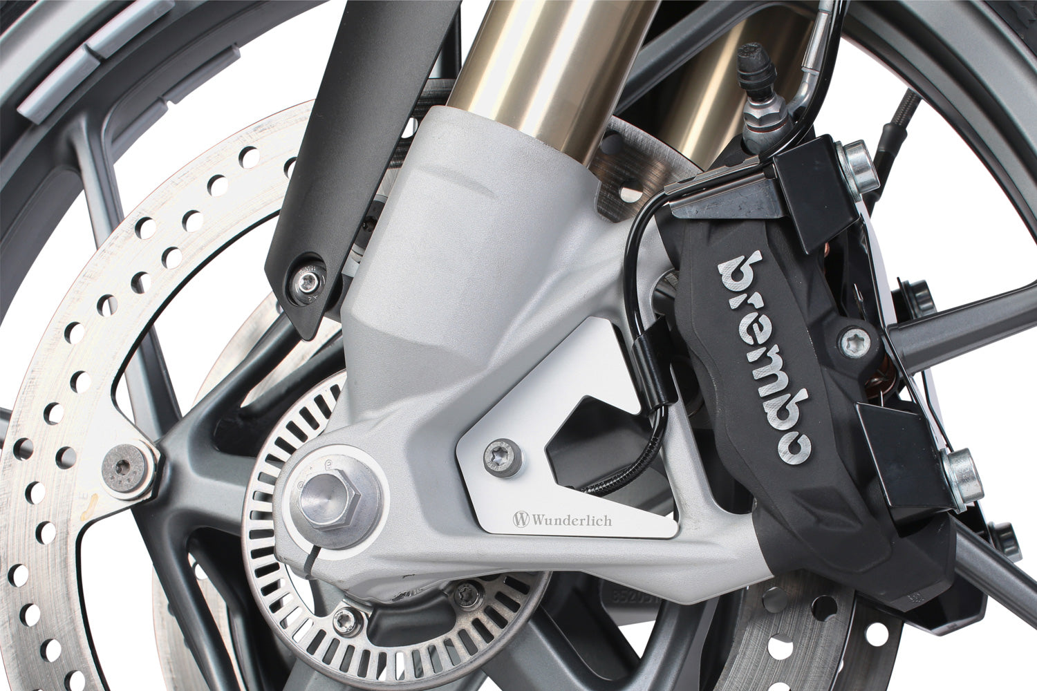 Wunderlich ABS Sensor Protection | Silver - Pyramid Motorcycle Accessories