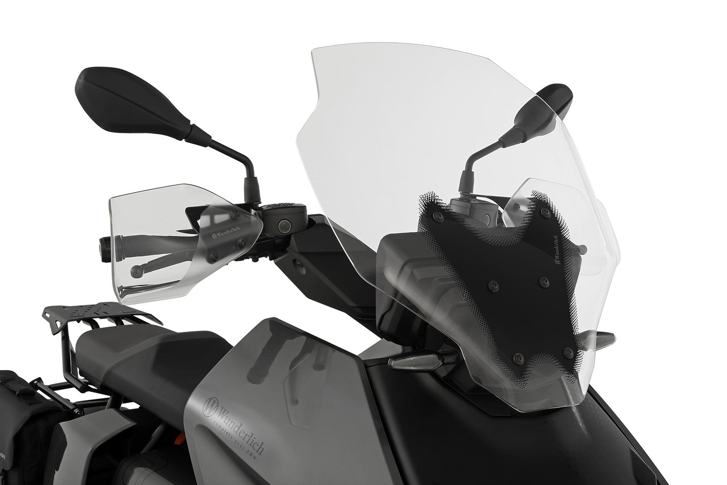 Wunderlich Windshield Marathon | Light Smoke | BMW CE 04 - Pyramid Motorcycle Accessories