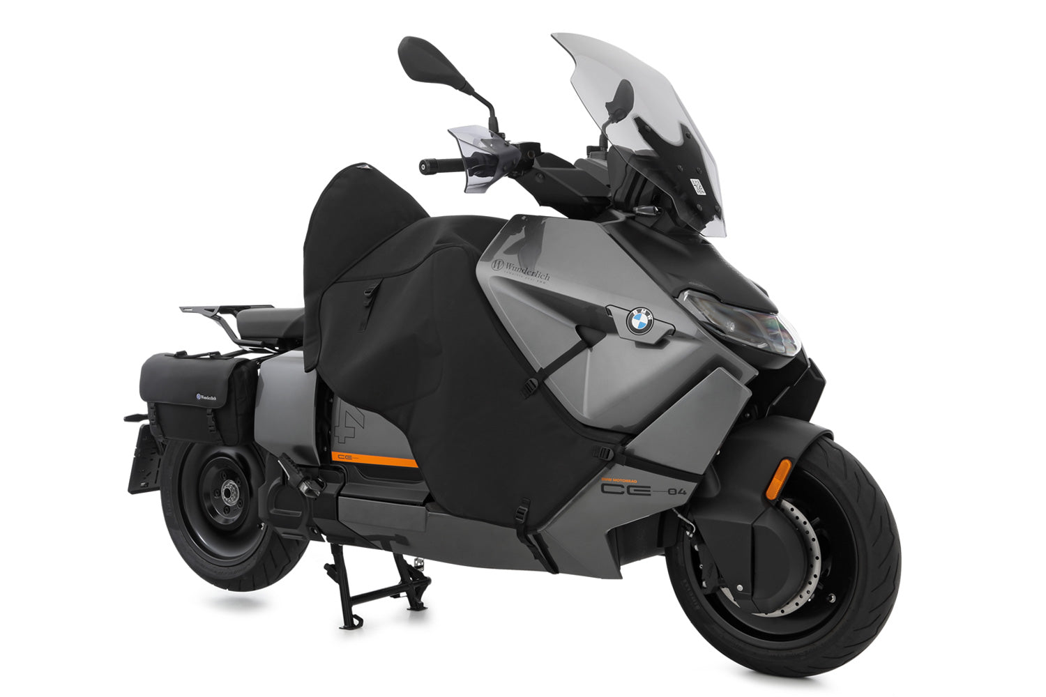 Wunderlich Windshield Marathon | Light Smoke | BMW CE 04 - Pyramid Motorcycle Accessories